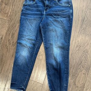 Maurices Blue Mid Rise Skinny Ankle Jeans Women’s Size 14